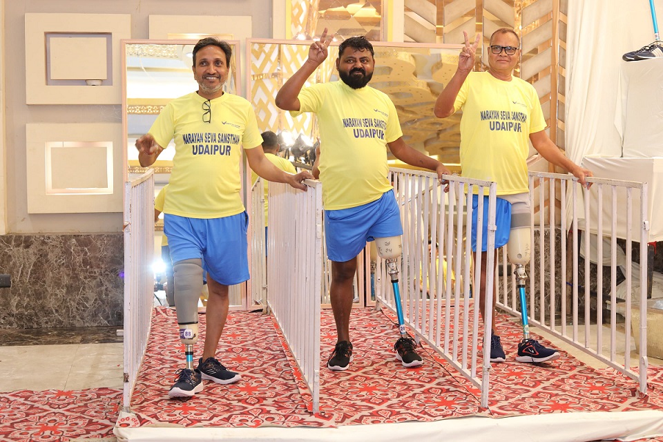 CSR: Narayan Seva Sansthan Empowers 140 PwDs with Limb Fitment Camp 1 India CSR