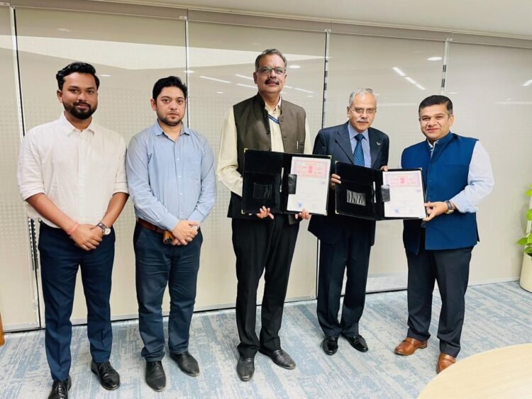 REC and Sankara Eye Hospital officials during the MoA signing ceremony in New Delhi to strengthen eye care services in Saharsa, Bihar.
