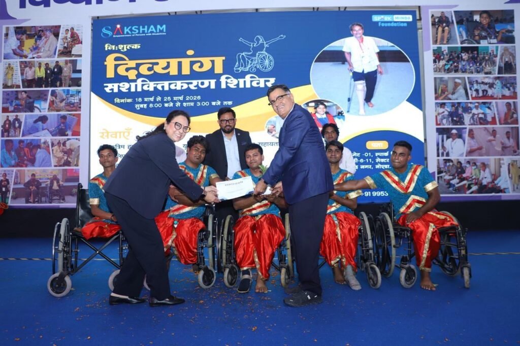 CSR: Spark Minda Foundation Supports 6000+ PwDs in Noida Camp 4 India CSR