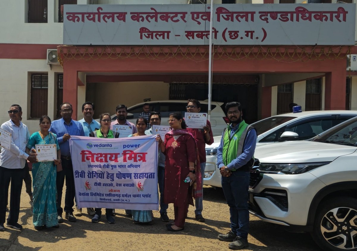 CSR: VLCTPP Supports TB Patients in Sakti Under Nikshay Mitra