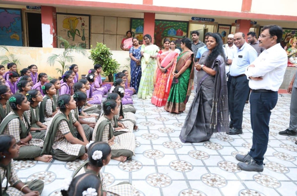 CSR: Yokohama Builds Dormitories for Girls at KGBV Atchutapuram