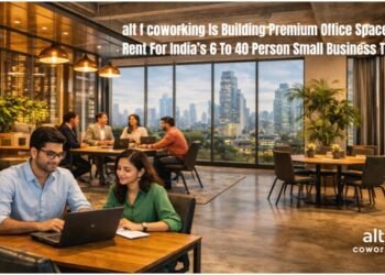 The Office Gap Is Real: alt.f coworking Is Building Premium Office Spaces For Rent For India’s 6 To 40 Person Small Business Teams