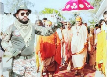 गर्मागर्म माहौल के बीच कल्कि सेना के कमांडो की अचूक सुरक्षा में हुई शंकराचार्य अविमुक्तेश्वरानंद की धर्मयुद्ध यात्रा