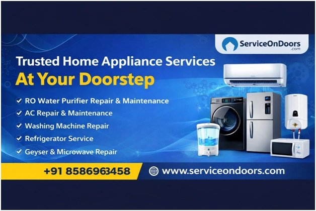 ServiceOnDoors Expands Doorstep Home Appliance Repair Services Across 200+ Cities in India