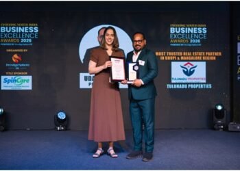 Saina Nehwal Honours Uday K Shetty of Tulunadu Properties as Most Trusted Real Estate Partner in Coastal Karnataka 2026