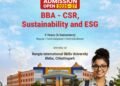 BBA - CSR, Sustainability and ESG, Rungta International Skills University Bhilai, Chhattisgarh
