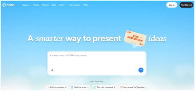 Dokie AI Review: A Smart Way to Present Ideas