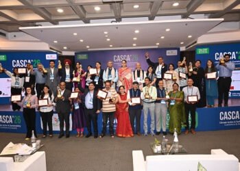 Dr. Payal Kanodia, Chairperson & Trustee, M3M Foundation, with the awardees at CASCA'26