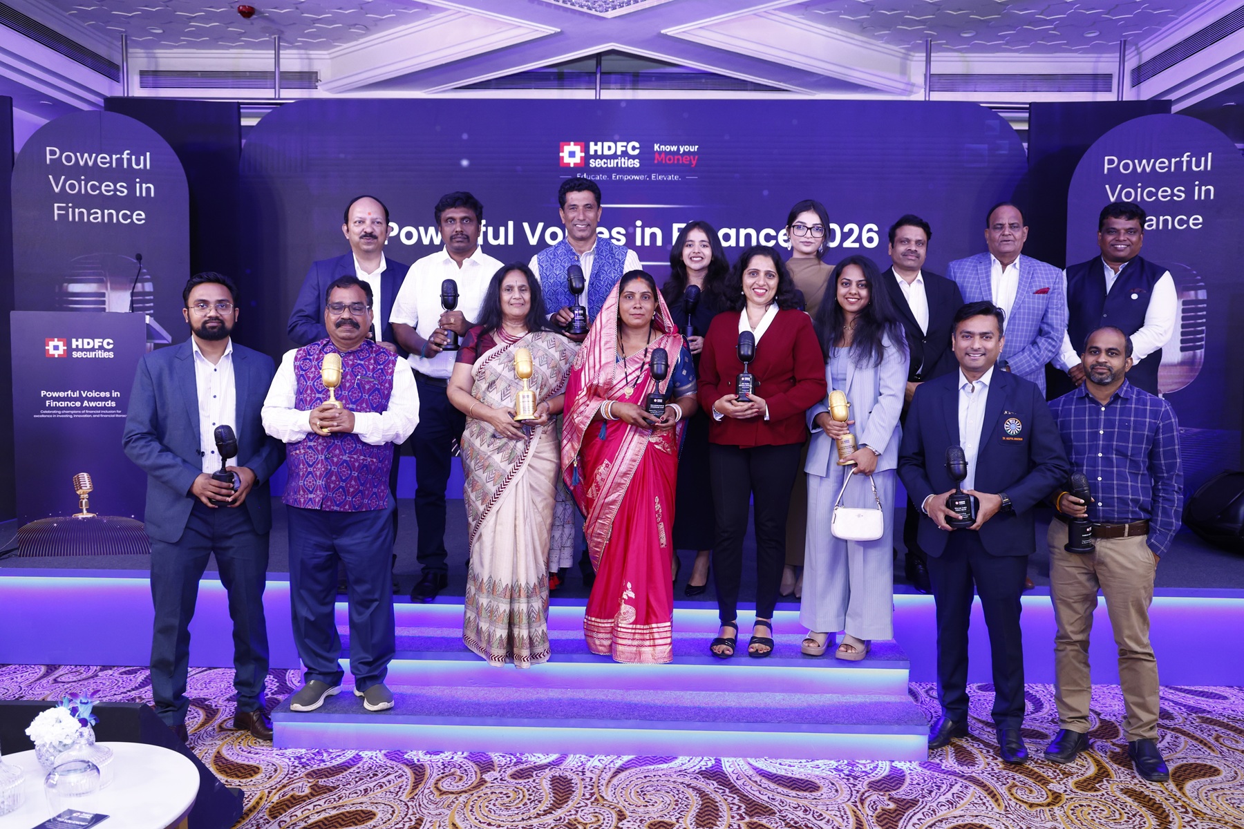 Winners of HDFC Securities ‘Powerful Voices in Finance Awards’ 2026