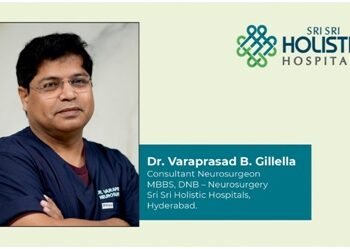 Dr.Varaprasad B. Gillella, Senior Consultant Neurosurgeon at Sri Sri Holistic Hospitals in Nizampet, Hyderabad