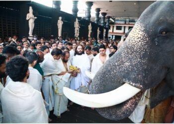 Anant Ambani visits Guruvayur Temple; Contributes Rs 6 crore in Donations, Commits Rs 12 crore for Rajarajeshwaram Restoration; Reinforces Animal Welfare Efforts Through Vantara
