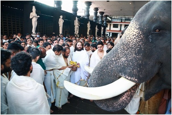 Anant Ambani visits Guruvayur Temple; Contributes Rs 6 crore in Donations, Commits Rs 12 crore for Rajarajeshwaram Restoration; Reinforces Animal Welfare Efforts Through Vantara