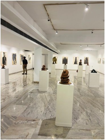 Terracotta Meets Industrial Abstraction: ‘Duo’ Exhibition Concludes Successfully at Birla Academy, Kolkata