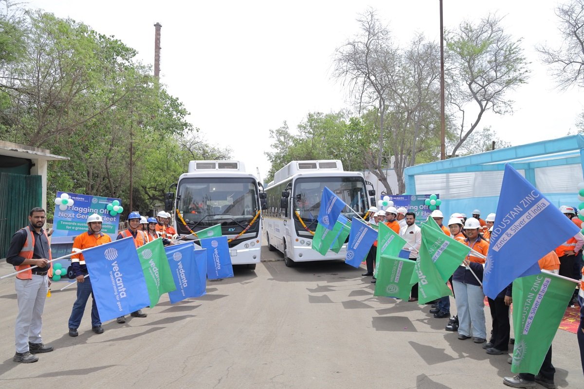 Hindustan Zinc Launches Rajasthan’s First EV Bus Fleet, Accelerating Green Mobility