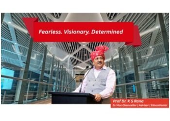From Student Leader to Multi-University Vice Chancellor: The Extraordinary Journey of Prof. Dr. K. S. Rana