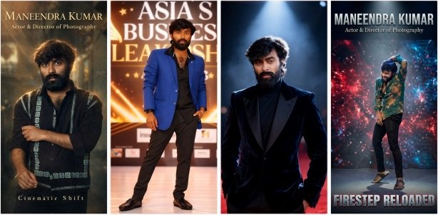 Maneendra Kumar: Actor, Director of Photography (Bollywood) & Celebrity Fashion Choreographer Crafting Cinematic Experiences Across Industries