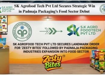 SK Agrofood Tech Pvt ltd Secures Landmark Order for “Zesty Bites” Following Padmaja Packaging Industries Expansion into Food Sector