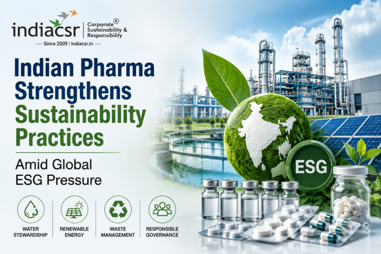 Indian Pharma Strengthens Sustainability Practices Amid Global ESG Pressure 1 Indian Pharma Strengthens Sustainability Practices Amid Global ESG Pressure