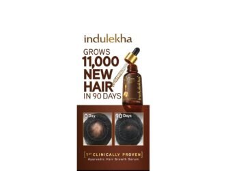 Backed by Science: Indulekha Bringha Hair Growth Serum Completes Second Clinical Trial, Proves New Hair Growth in 90 days