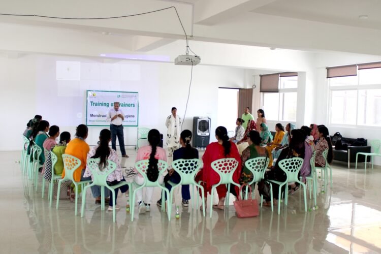 DS Foundation trains ‘Jagruk Didis’ to promote menstrual hygiene awareness in rural communities.