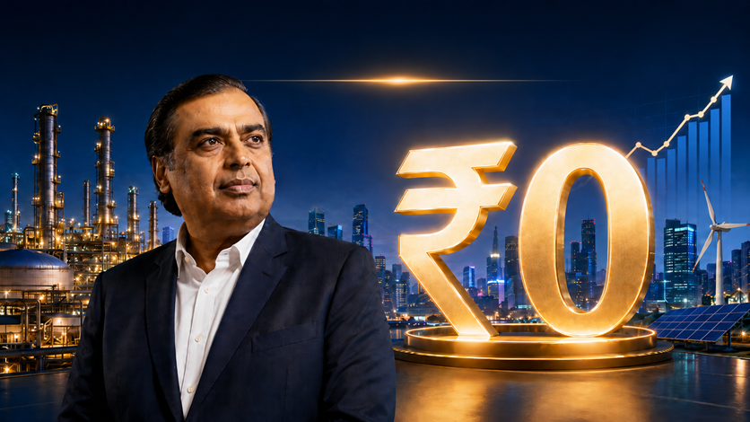 Mukesh Ambani: A Zero-Rupee Billionaire 1 Mukesh Ambani A Zero-Rupee Billionaire