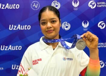 Odisha’s Pranati Nayak Bags Silver at FIG World Challenge Cup