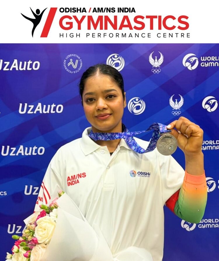 Odisha’s Pranati Nayak Bags Silver at FIG World Challenge Cup 1 India CSR