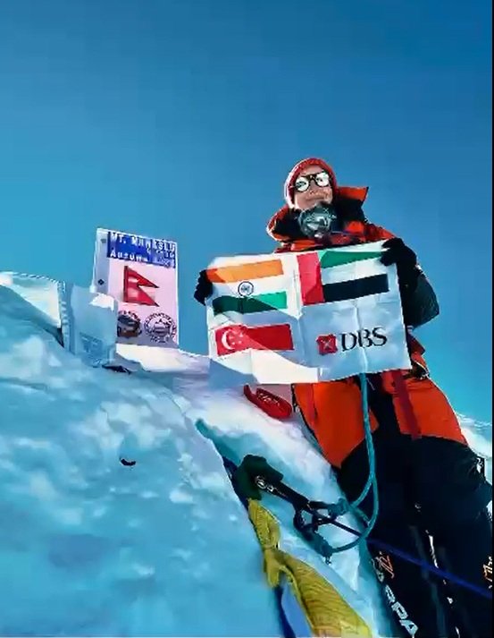 Indian Climber Shradha Gupta Summits Mount Manaslu, Her First 8,000-Metre Peak