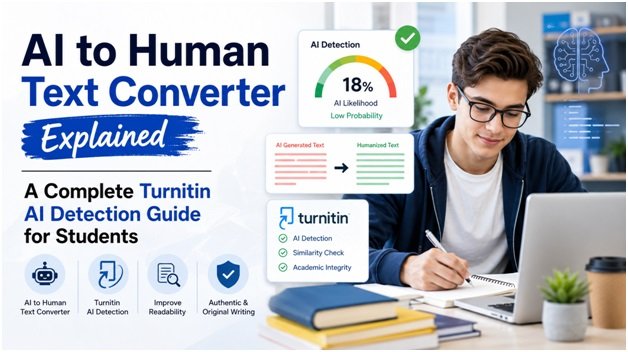 AI to Human Text Converter Explained: A Complete Turnitin AI Detection Guide for Students 1 India CSR