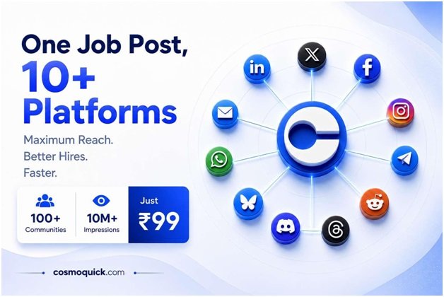 CosmoQuick and the Last Job Board You'll Ever Need to Think About 1 India CSR