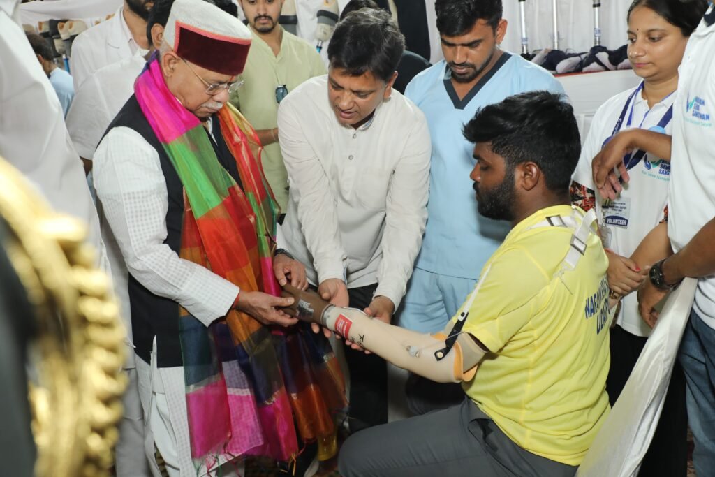 CSR: Narayan Seva Camp Distributes 815 Limbs to 745 in Hyderabad