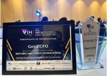GenZCFO Wins Prestigious ‘Best NBFC & FinTech Advisor in India 2026’ Award at Bharat NBFC & Fintech Summit