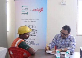 CSR: Nimbus Realty Marks Labour Day with Cancer Screening Camp
