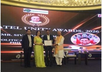 Sivaprakash M from Valady, Tamil Nadu, Honoured at Sardar Patel Unity Awards 2026 in New Delhi