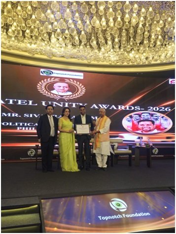 Sivaprakash M from Valady, Tamil Nadu, Honoured at Sardar Patel Unity Awards 2026 in New Delhi 1 India CSR