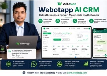 Webotapp AI CRM Helps Businesses Convert More Leads Into Customers