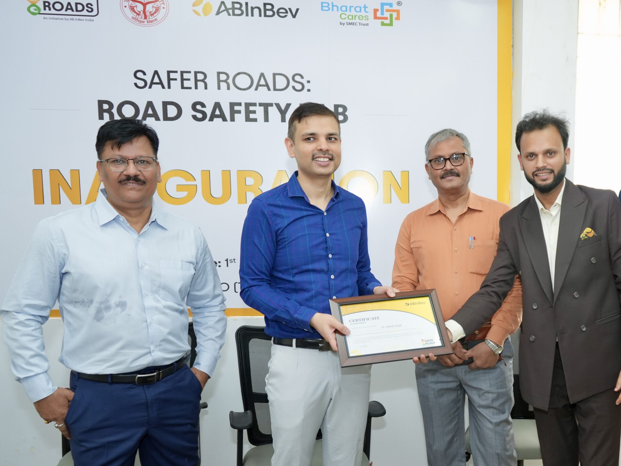 AB InBev India Road Safety Lab in Lucknow