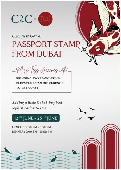 From the Streets of Asia to the Shores of Goa 1 A Coastal x Asian Takeover at C2C Goa featuring Miss Tess