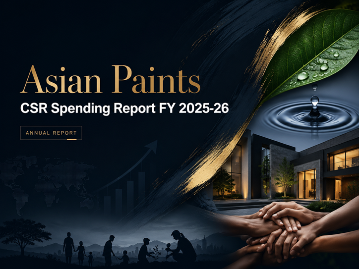 Asian Paints CSR Spending Report FY 2025-26