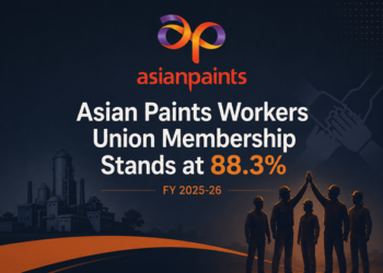 Asian Paints union membership report FY 2025-26