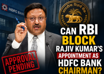 Can RBI Block Rajiv Kumar’s Appointment as HDFC Bank Chairman
