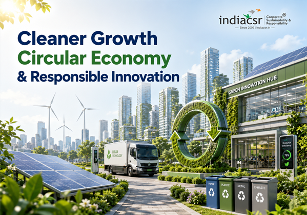Industry Leaders Call for Cleaner Growth, Circular Economy and Responsible Innovation 1 India CSR