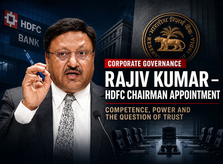 Corporate Governance Rajiv Kumar - HDFC Chairman