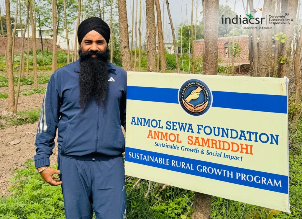 Dr. Nirmal Singh at field I India CSR