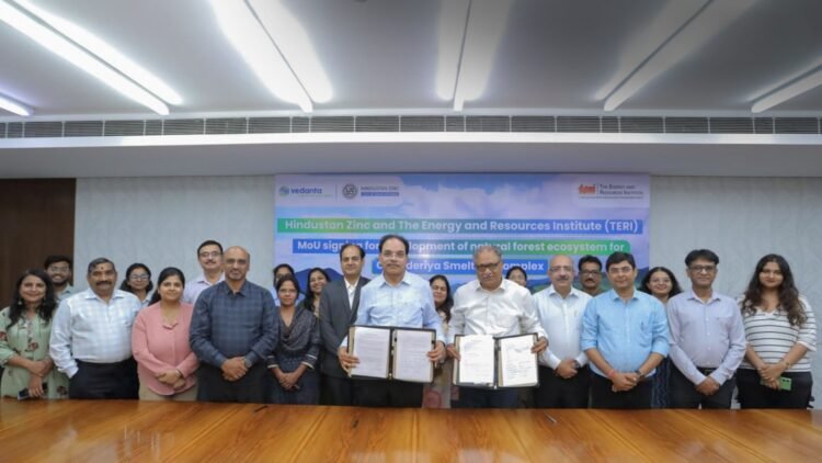 MoU for Ecological Restoration Project in Rajasthan