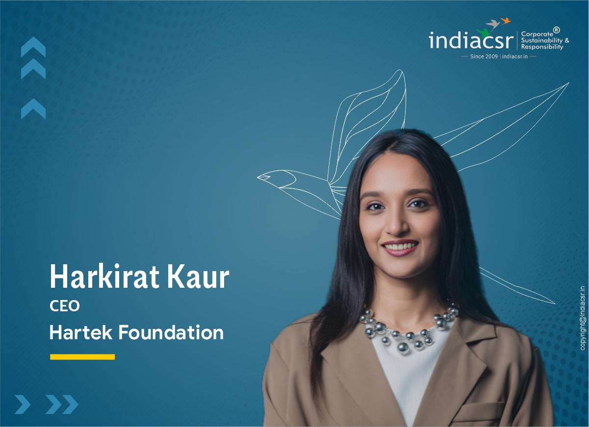 Building Resilient Communities Through Sustainable Development: Harkirat Kaur, CEO, Hartek Foundation