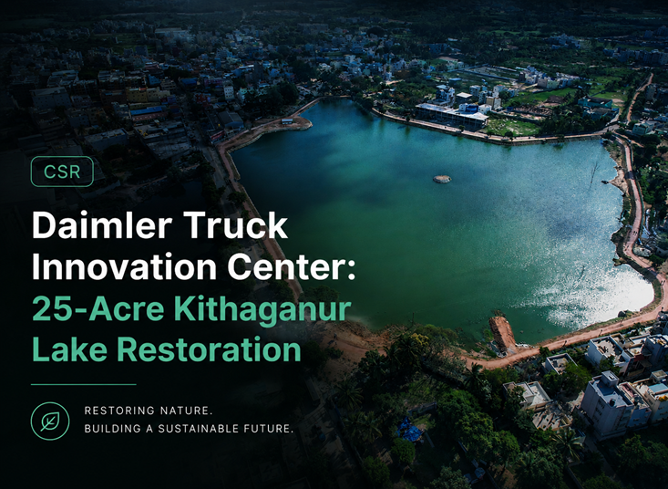 Kithaganur Lake. India CSR