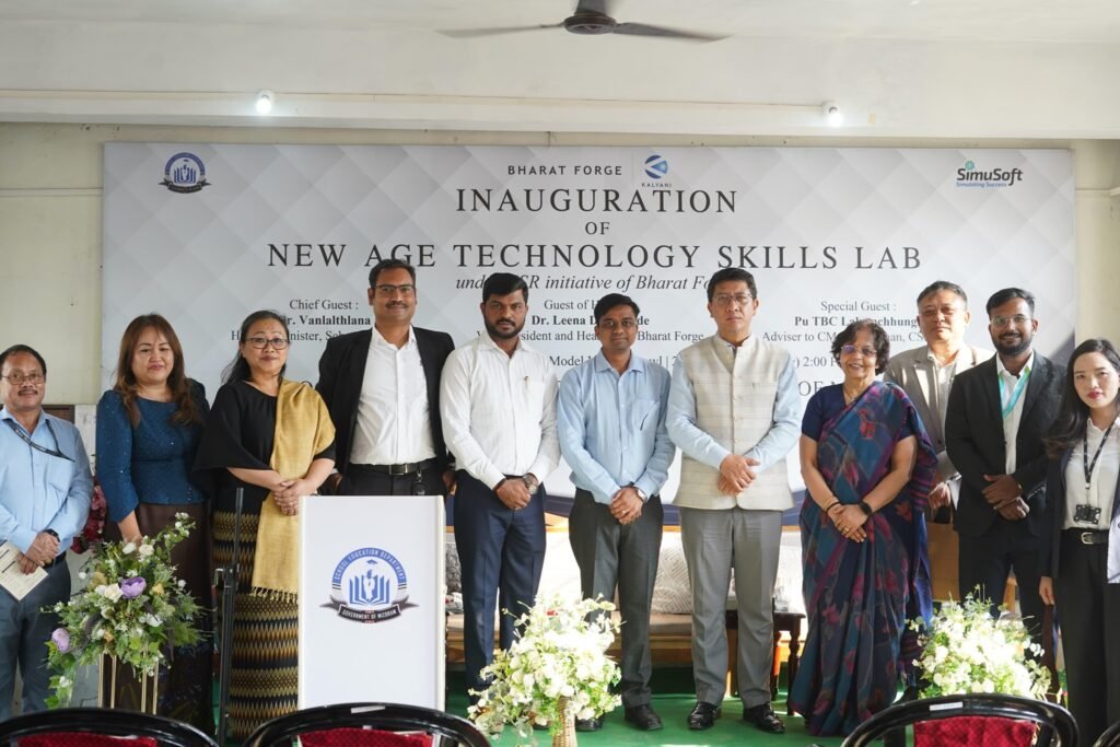 Education Minister Dr. Vanlalthlana Inaugurates Northeast’s First New Age Tech Skills Centre in Aizawl 2 India CSR