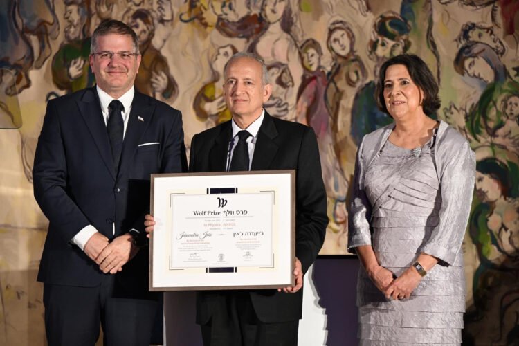 Prof. Jainendra K. Jain Honoured with Wolf Prize in Physics for Composite Fermions Discovery