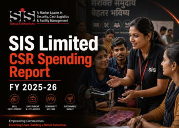 SIS Limited CSR Spending Report FY 2025-26